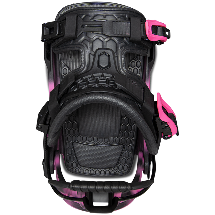 Flow Fenix Plus Fusion Snowboard Bindings 2024 Magenta Burst