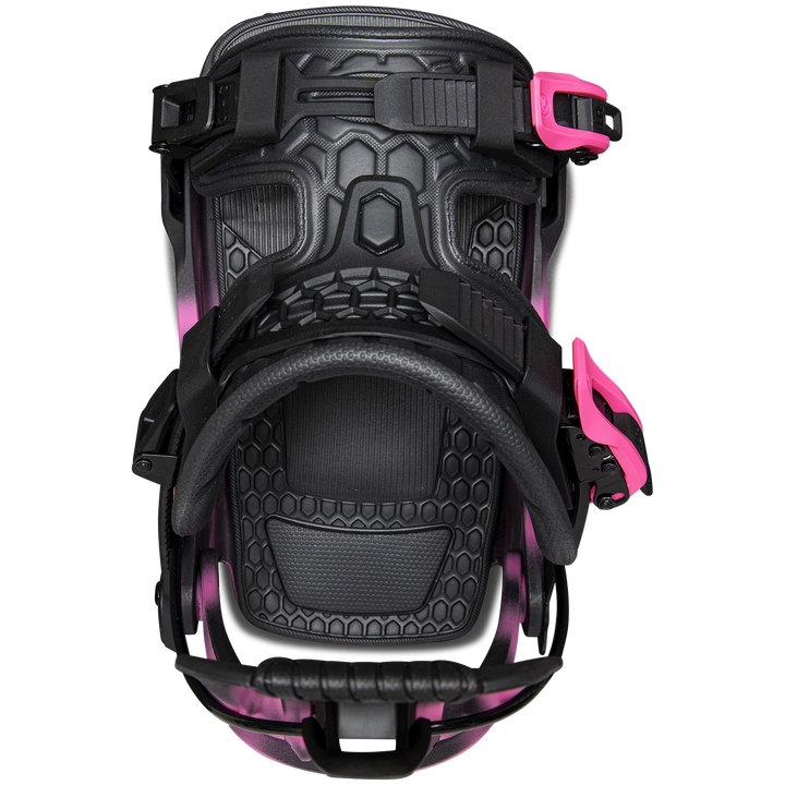 Flow Fenix Plus Fusion Snowboard Bindings 2024 Magenta Burst