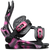 Flow Fenix Plus Fusion Snowboard Bindings 2024 Magenta Burst
