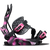 Flow Fenix Plus Hybrid Snowboard Bindings 2024 Magenta Burst
