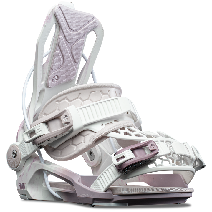 Flow Mayon Plus Hybrid Snowboard Bindings - Women's 2024 Snow Dye
