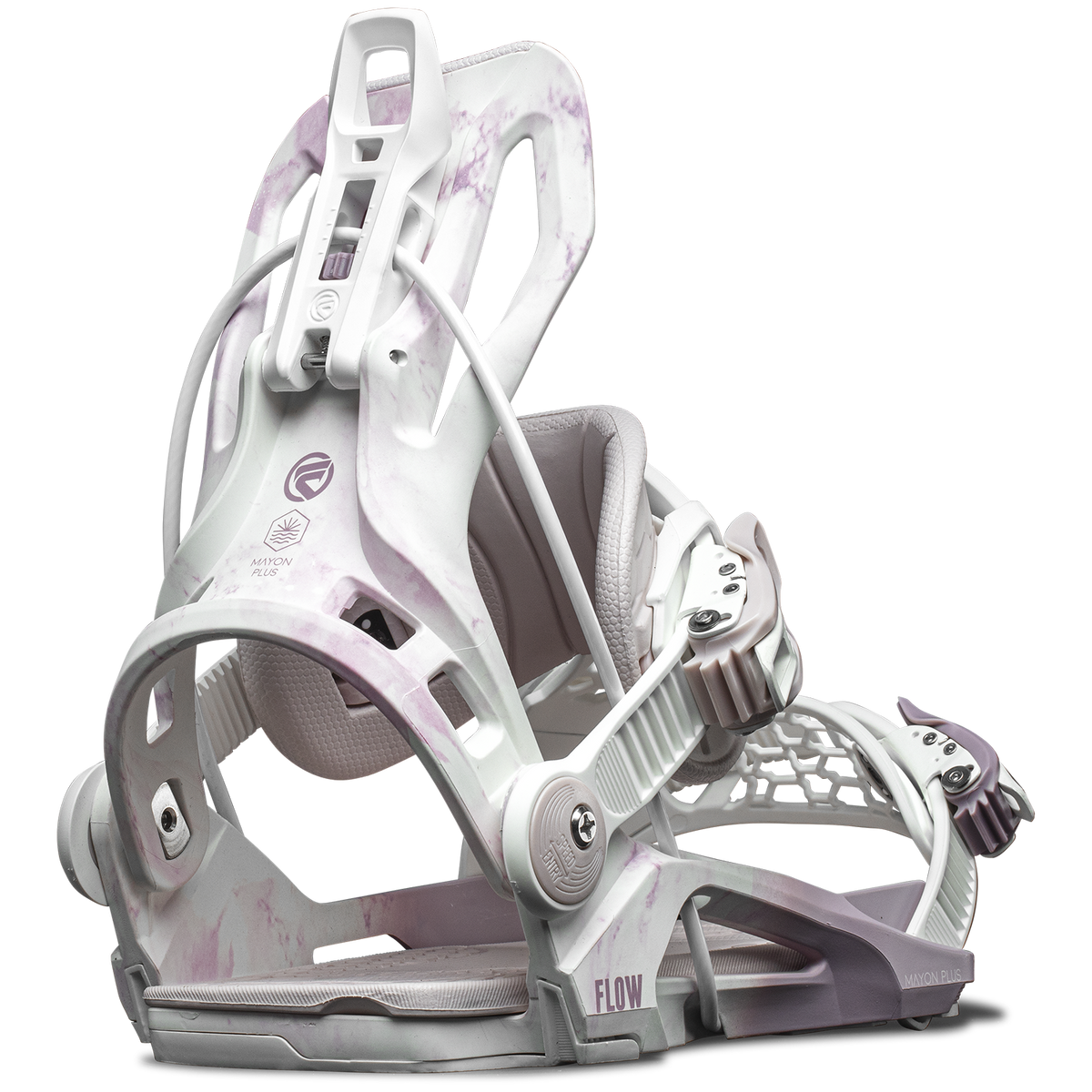 Flow Mayon Plus Hybrid Snowboard Bindings - Women's 2024 Snow Dye