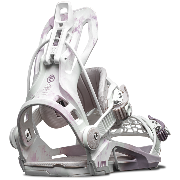 Flow Mayon Plus Hybrid Snowboard Bindings - Women's 2024 Snow Dye