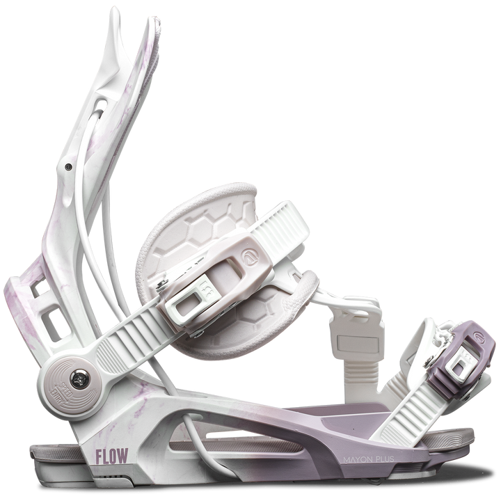 Flow Mayon Plus Hybrid Snowboard Bindings - Women's 2024 Snow Dye