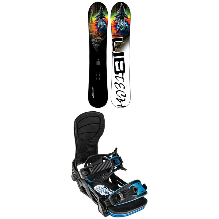 Lib Tech Dynamo C3 Snowboard + Bent Metal Cor-Pro Snowboard Bindings 2022