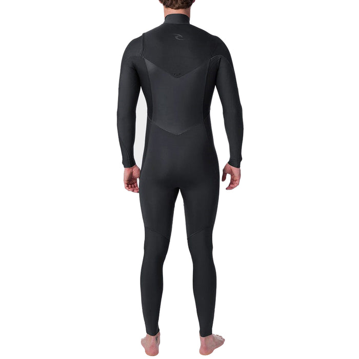 Rip Curl 3/2 Dawn Patrol Performance Chest Zip Wetsuit Charcoal