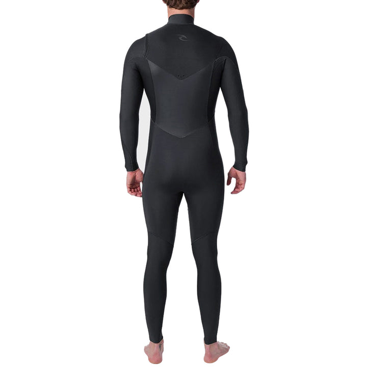 Rip Curl 3/2 Dawn Patrol Performance Chest Zip Wetsuit Charcoal