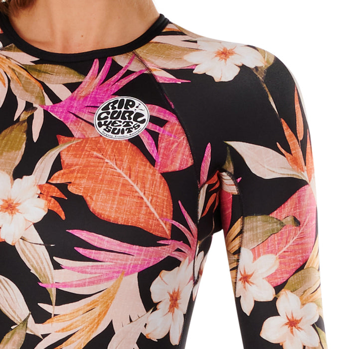 Rip Curl 1mm G Bomb Long Sleeve Boyleg Springsuit - Women's Pink