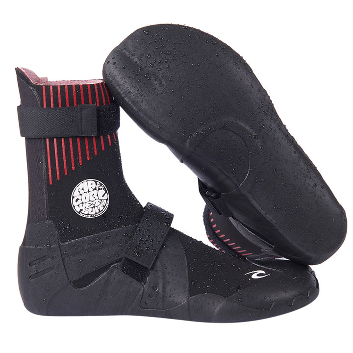 Rip Curl 3mm Flashbomb Hidden Split Toe Boots Black