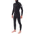 Rip Curl 5/4 Dawn Patrol Chest Zip Hooded Wetsuit Black