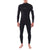 Rip Curl 4/3 Dawn Patrol Chest Zip Wetsuit Black