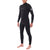 Rip Curl 4/3 Dawn Patrol Chest Zip Wetsuit Black
