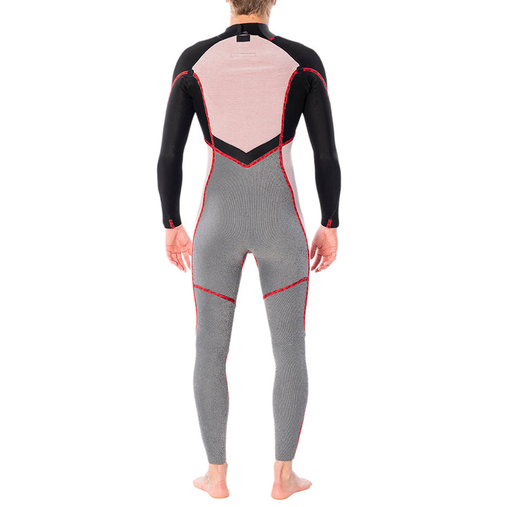 Rip Curl 3/2 Dawn Patrol Back Zip Steamer Wetsuit Black