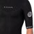 Rip Curl 2/2 Dawn Patrol Performance Short Sleeve Back Zip Wetsuit Black