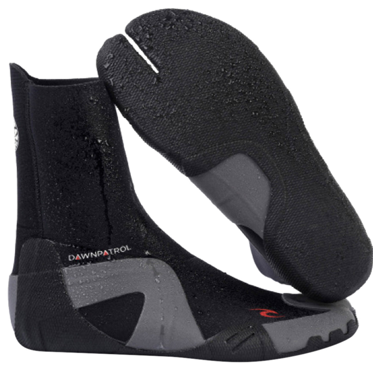 Rip Curl 3mm Dawn Patrol Split Toe Boots Black