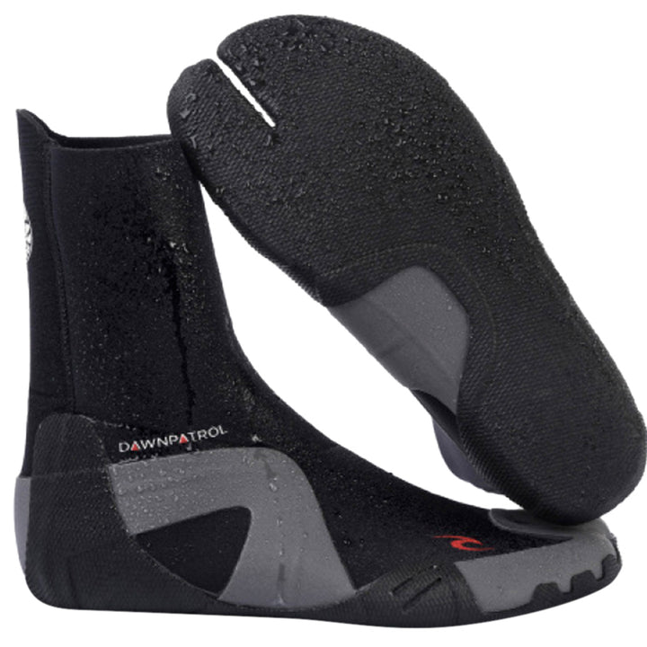 Rip Curl 3mm Dawn Patrol Split Toe Boots Black