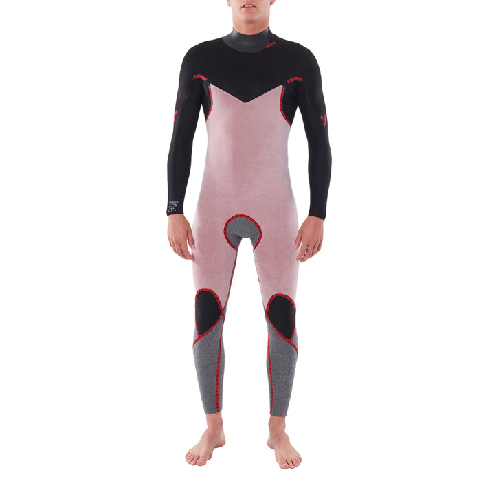 Rip Curl 5/3 Dawn Patrol Steamer Back Zip Wetsuit Black