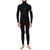 Rip Curl 5/4 Dawn Patrol Chest Zip Hooded Wetsuit - Boys' Black