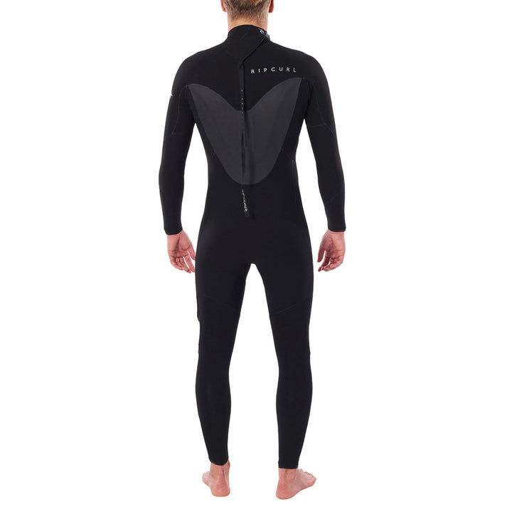 Rip Curl 3/2 Flashbomb Steamer Back Zip Wetsuit Black