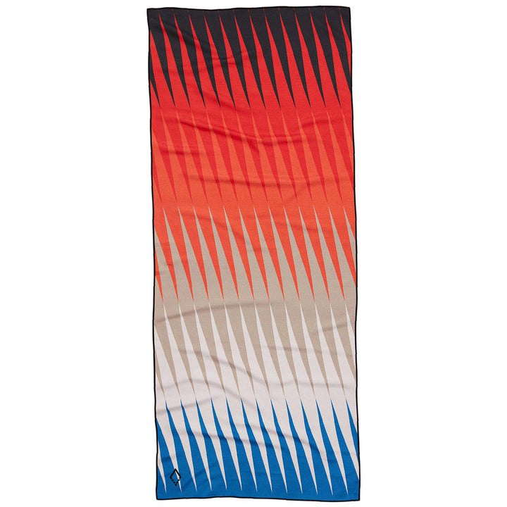 Nomadix Heat Wave Towel Orange Blue