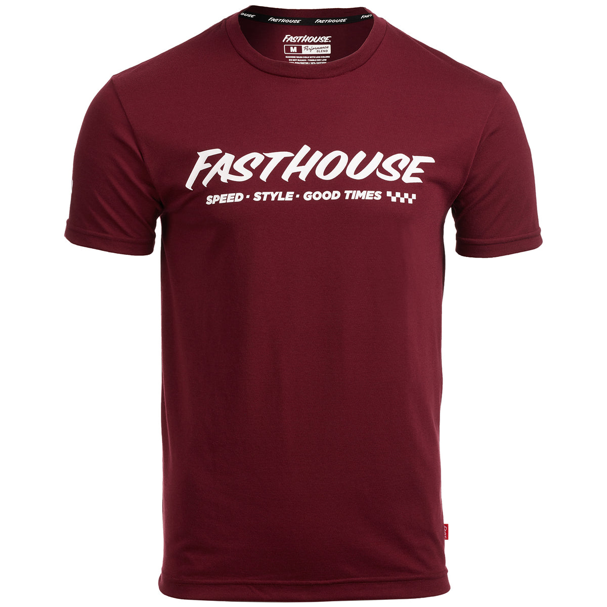Fasthouse Prime Tech Tee Maroon