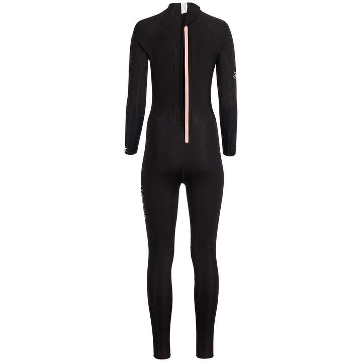 Sisstrevolution 3/2 Summer Seas Back Zip Wetsuit - Women's Solid Black