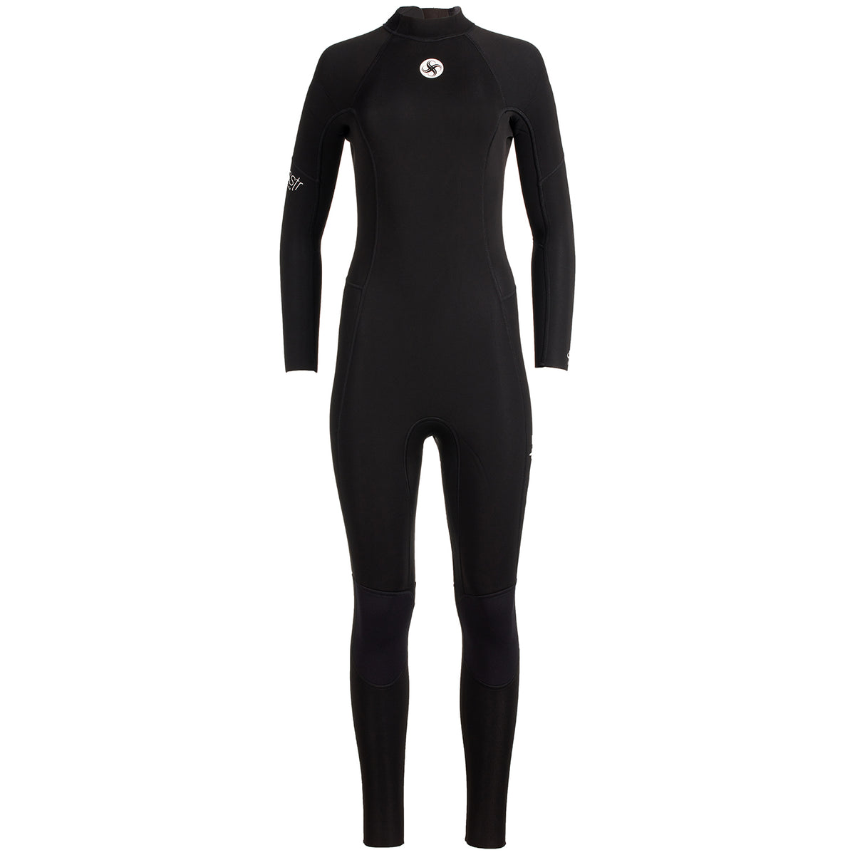 Sisstrevolution 3/2 Summer Seas Back Zip Wetsuit - Women's Solid Black