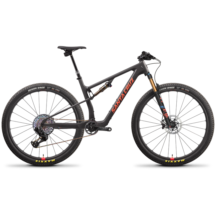 Santa Cruz Bicycles Blur CC XX1 Reserve TR Complete Mountain Bike 2022 Dark Matter