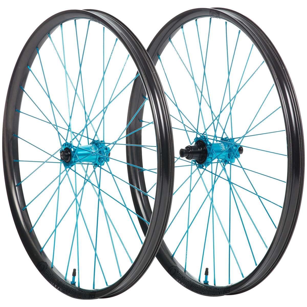 Industry Nine Enduro 315 Carbon Boost Wheelset - 27.5" Turquoise