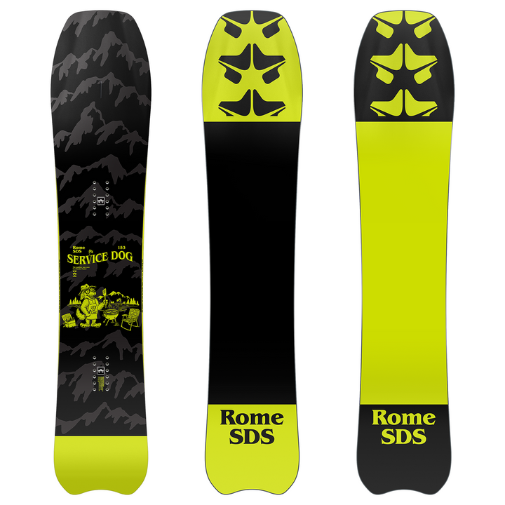 Rome Service Dog Snowboard 2022