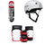 Element Section 7.75 Skateboard Complete + Pro-Tec Classic Skate Skateboard Helmet + Pro-Tec Street Gear Junior Open Back Skateboard Pads