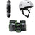 Almost Blend FP 8.0 Skateboard Complete + Pro-Tec Classic Skate Skateboard Helmet + Street Gear Junior Open Back Skateboard Pads
