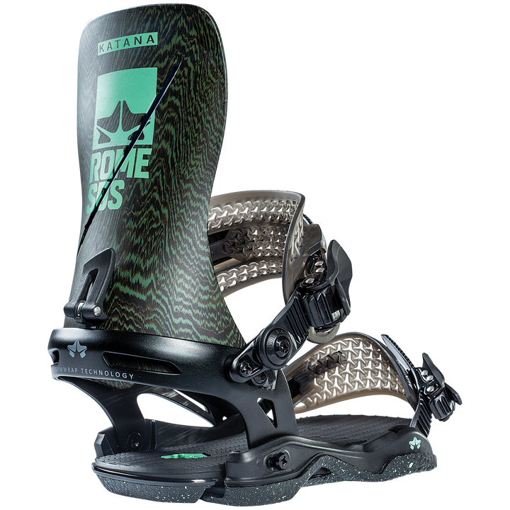 Rome Katana Snowboard Bindings 2022 Emerald