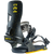 Rome Crux Snowboard Bindings 2022 Black/Yellow