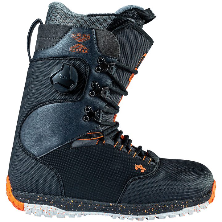 Rome Bodega Hybrid Boa Snowboard Boots 2022 Black