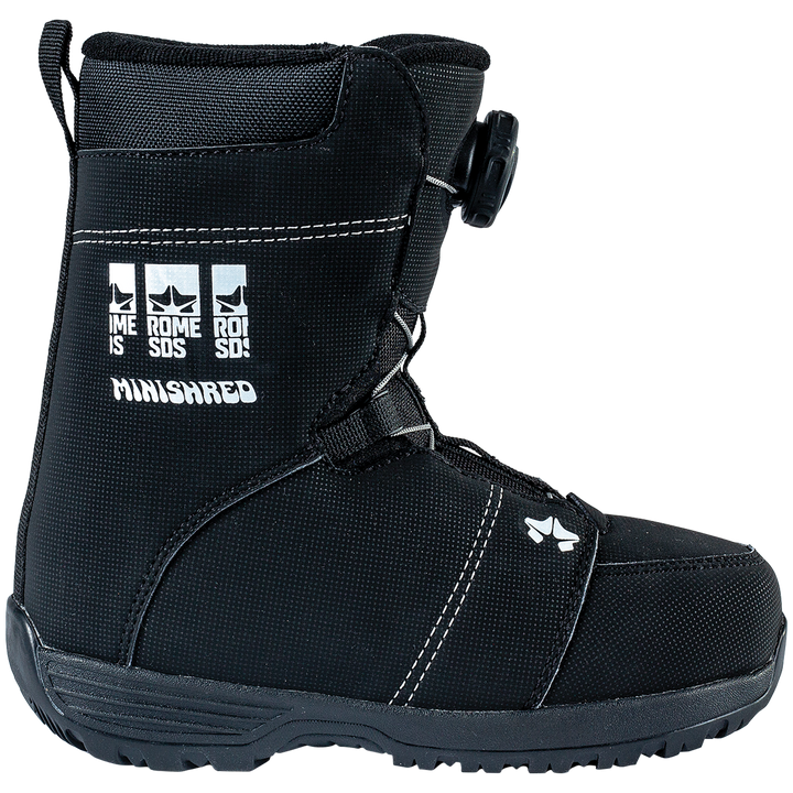 Rome Minishred Snowboard Boots - Kids Black