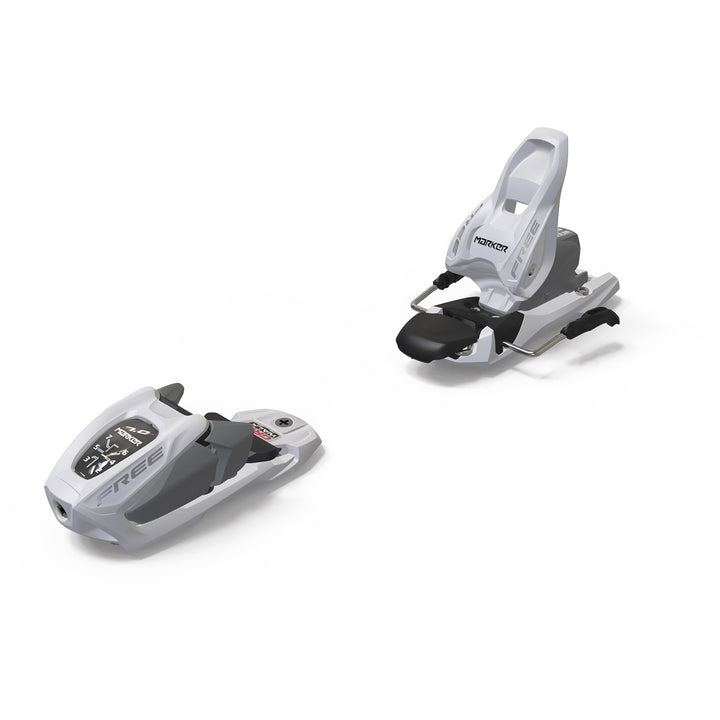 Marker Free 7 Ski Bindings - Kids' 2027 White/Silver