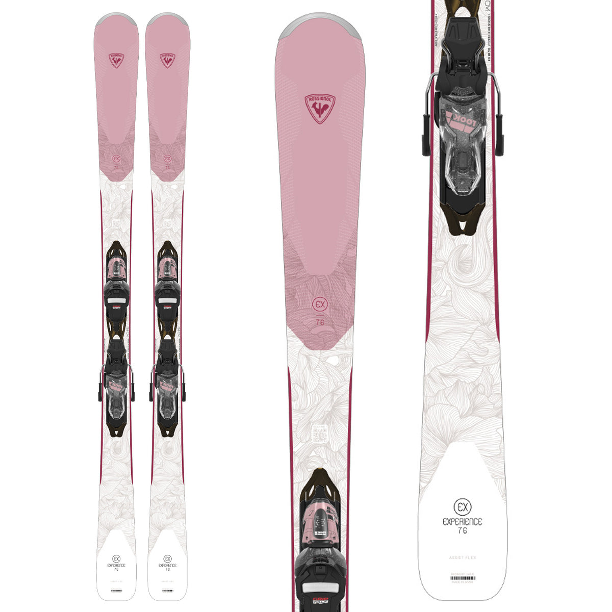 Rossignol Experience W 76 Skis + Xpress 10 GW Bindings - Women's 2023