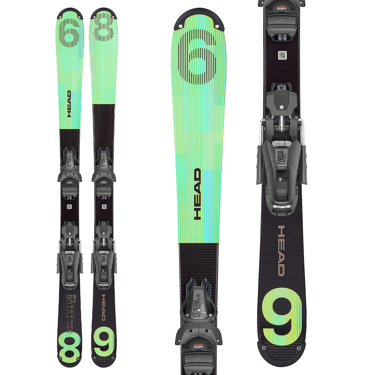 Head Oblivion Team + JRS 4.5 GW Ski Bindings - Toddlers' 2023