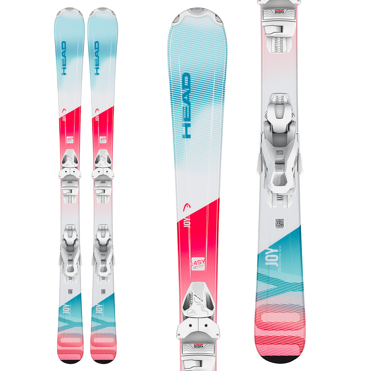 Head Joy Easy Skis + JRS 4.5 GW Bindings - Toddlers' 2023