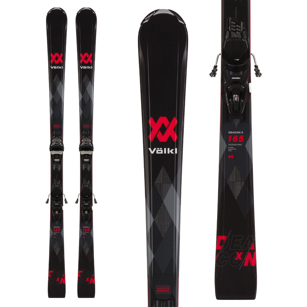 Völkl Deacon X Skis + vMotion 10 GW Bindings 2023