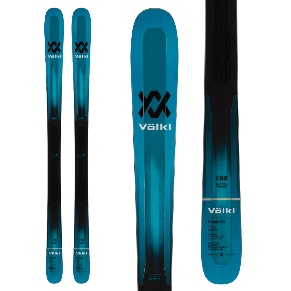 Völkl Kendo 88 Skis 2022