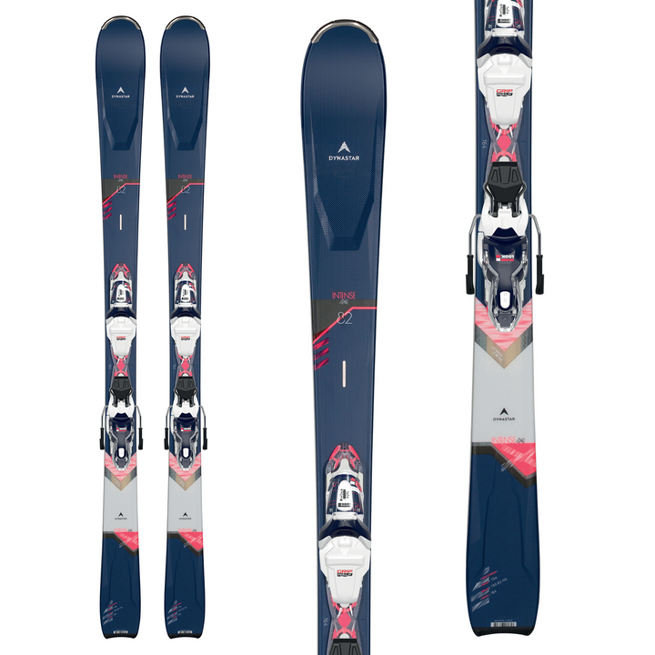 Dynastar Intense 4X4 82 Skis + Xpress 11 GW Bindings - Women's 2021 White/Dark Blue