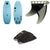 Hyperlite Arc Wakesurf Board 2021 + 3.5'' Flux Surf Fin Set + Dakine Superlite Traction Pad