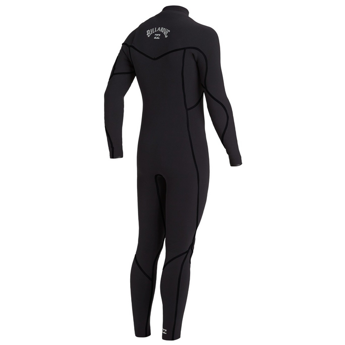 Billabong 4/3 Furnace Chest Zip Wetsuit Black
