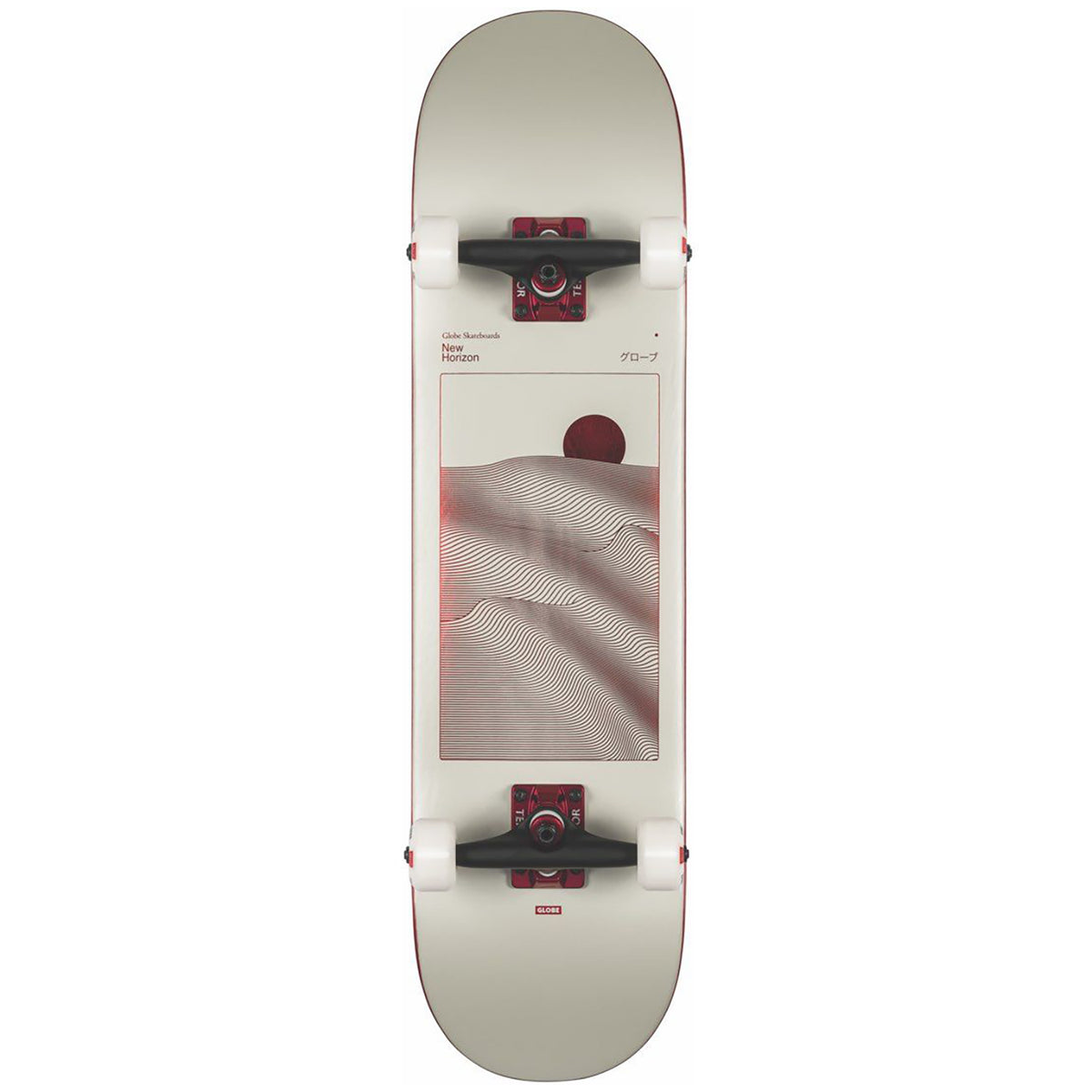 Globe G2 Parallel Skateboard Complete Off-White Foil/Horizon