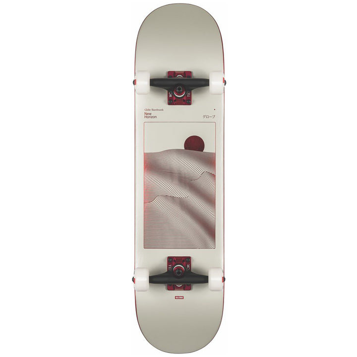 Globe G2 Parallel Skateboard Complete Off-White Foil/Horizon