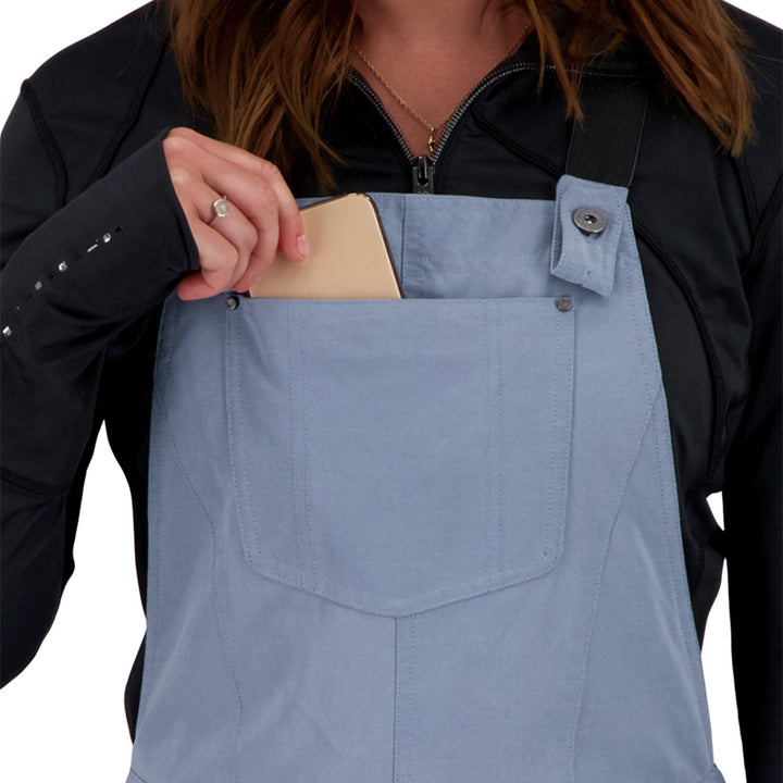 Obermeyer Malta Bib Overalls - Women's Blue Ash