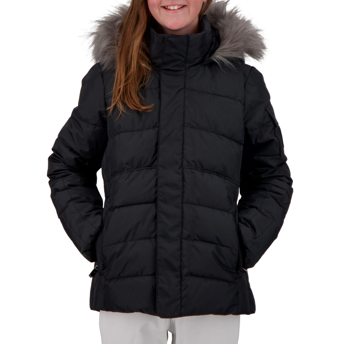 Obermeyer Meghan Jacket - Girls' Black.