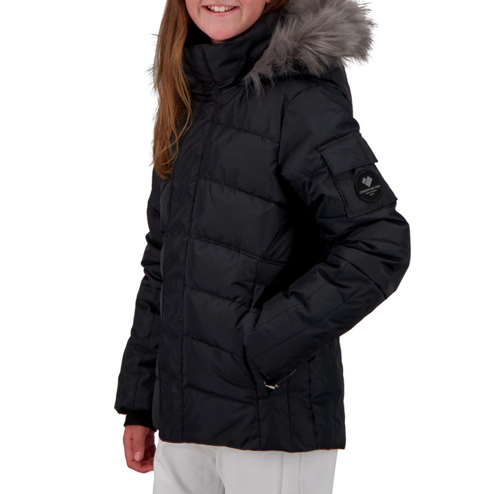Obermeyer Meghan Jacket - Girls' Black.